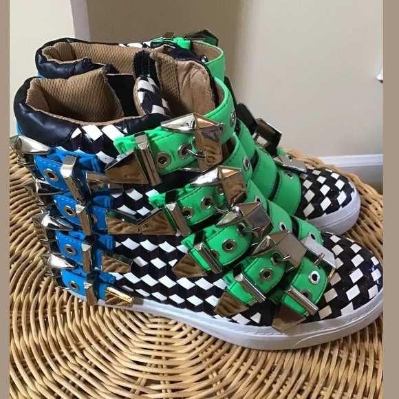 Jeffrey Campbell Shoes - Jeffrey Campbell Bounded Almost Wedge Sneakers